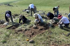 Moğolistan'da konargöçer toplumların mezarları kazılıyor