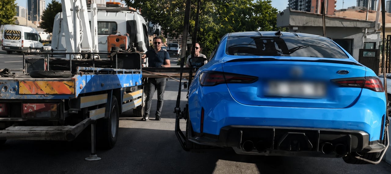 Ankara’da drift yapan sürücüye ceza