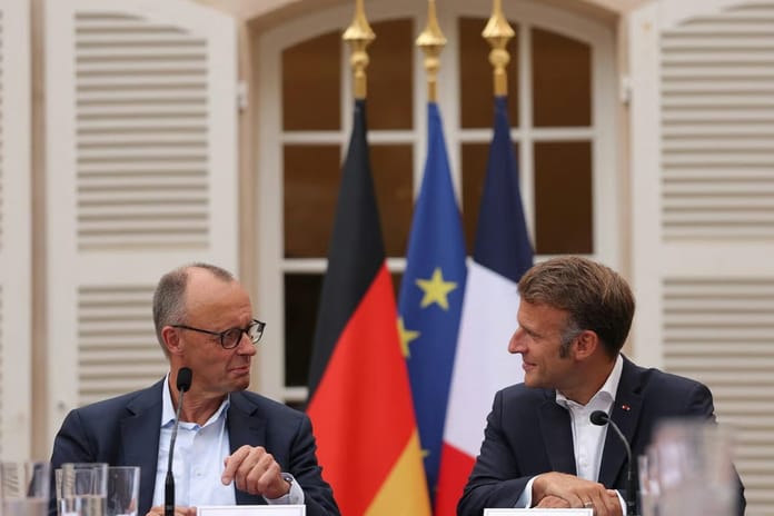 Macron ve Merz Avrupa için Fransız-Alman ortaklığını güçlendirme mesajı verdi