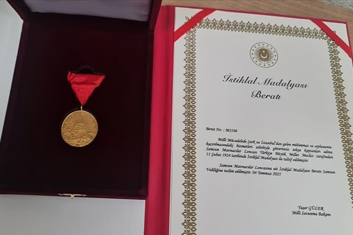 Milli Mücadele'nin öncü şehirlerinden Samsun'a, TBMM'deki törenle İstiklal Madalyası takdim edilecek