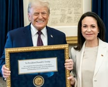 Machado Nobel Barış Ödülü'nü Trump'a verdi