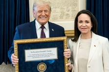 Machado Nobel Barış Ödülü'nü Trump'a verdi