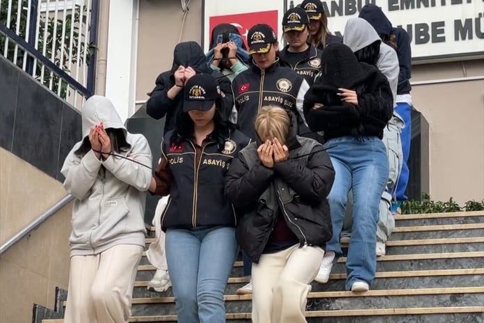 İstanbul merkezli fuhuş operasyonu: 16 şüpheli tutuklandı, 14 kadın kurtarıldı