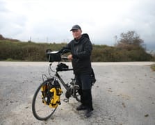 Umre için pedal çevirdi: 3 bin 450 kilometre yol gitti 