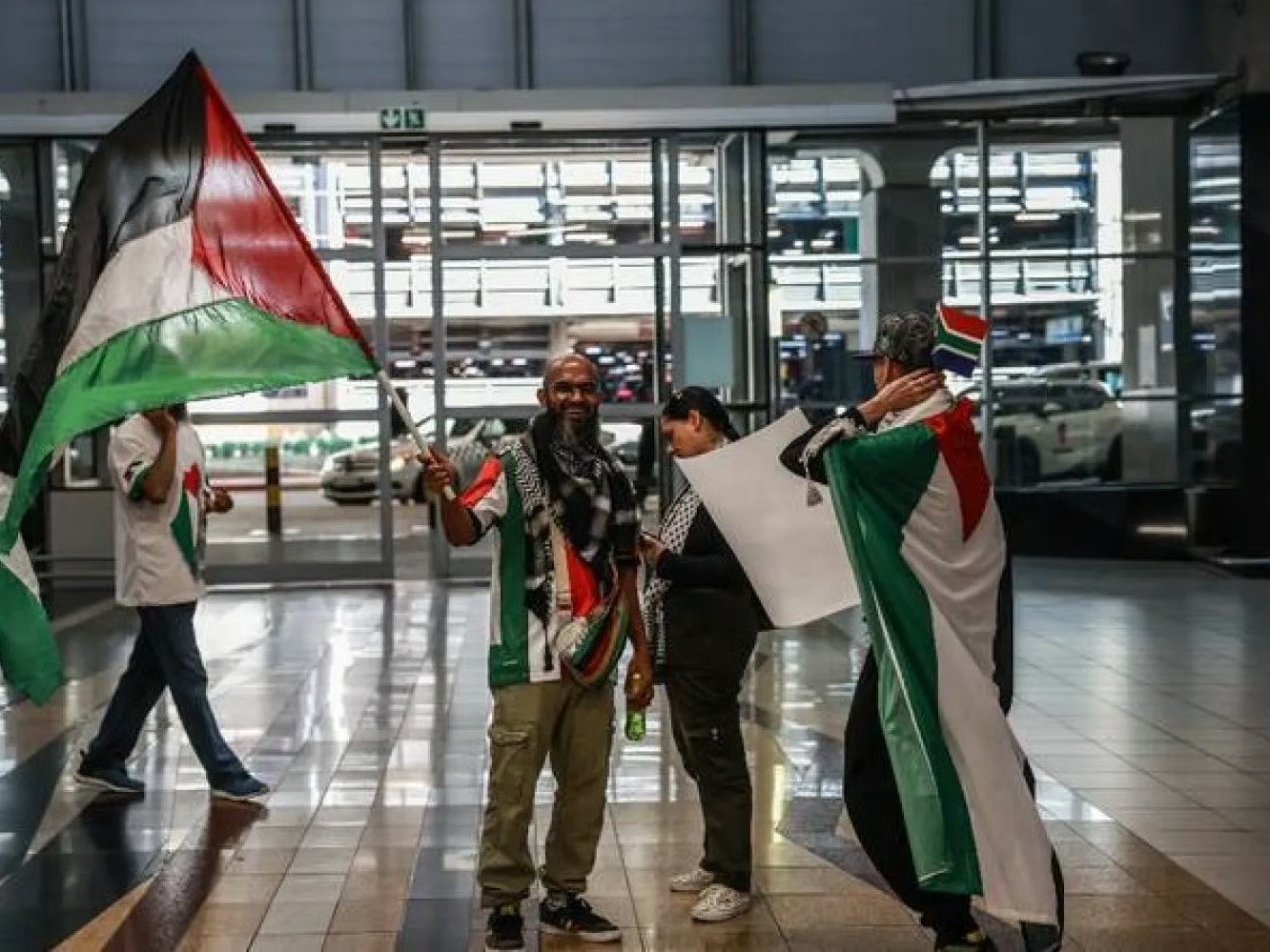 South Africa Grants Entry to 130 Stranded Palestinians