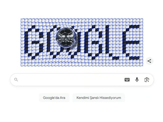 2025 UEFA Şampiyonlar Ligi Google'da doodle oldu | 2025 UEFA Şampiyonlar Ligi maçları