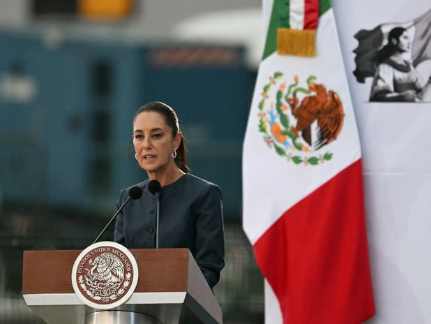 Meksika Devlet Başkanı Seinbaum Donald Trump'a sert sözlerle karşılık verdi