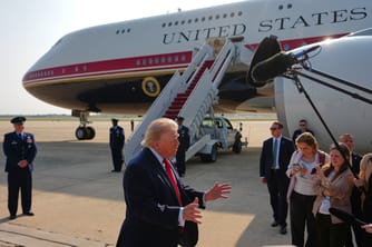 Trump Subpoenas NYT Journalists Over Air Force One Leaks