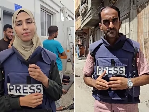 Şehit gazetecilerin görevini devraldılar: Al Jazeera’nin yeni muhabirleri Gazze’den yayınlara başladı