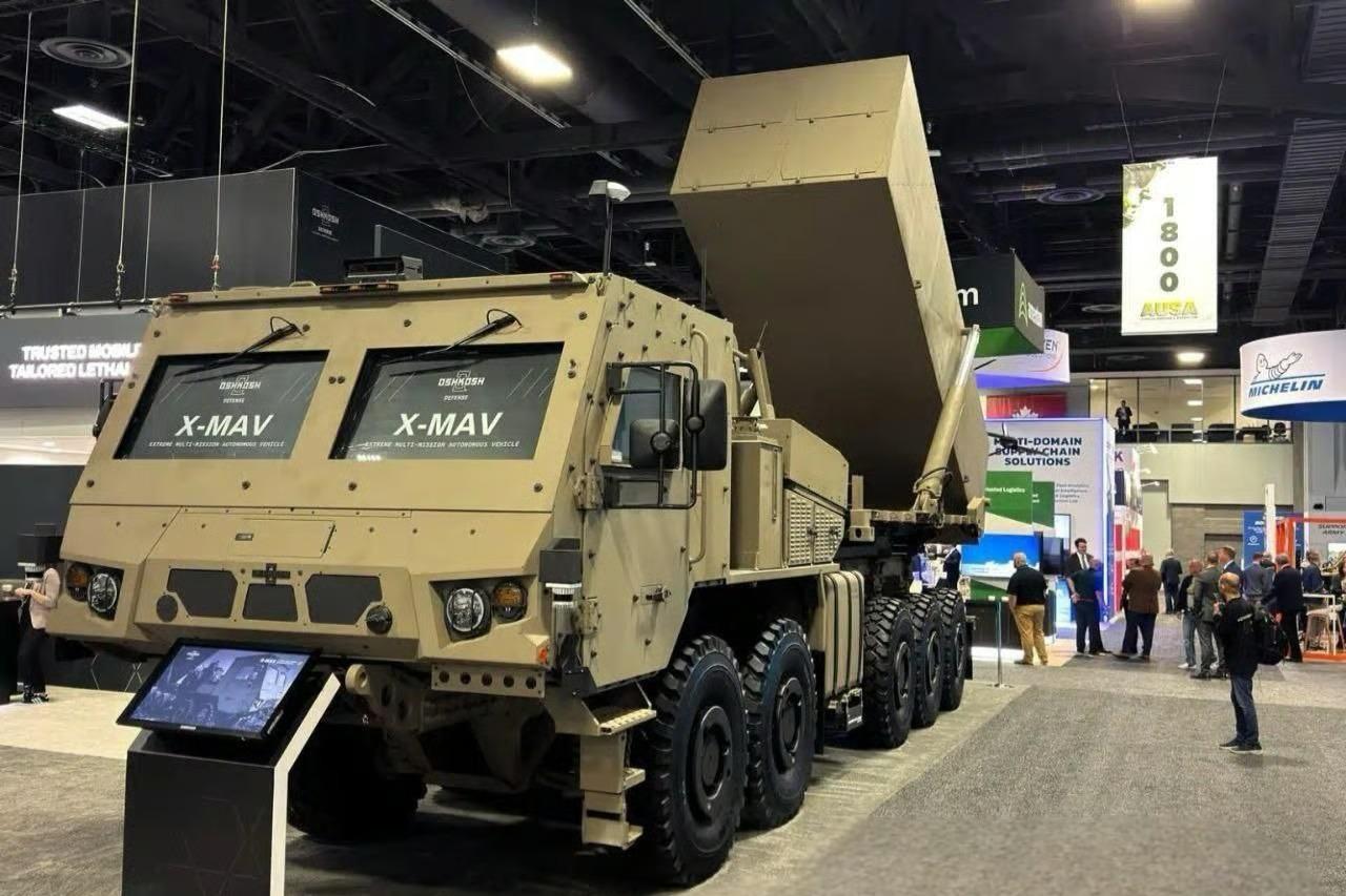 Oshkosh’un yer tabanlı Tomahawk fırlatıcı konsepti göründü