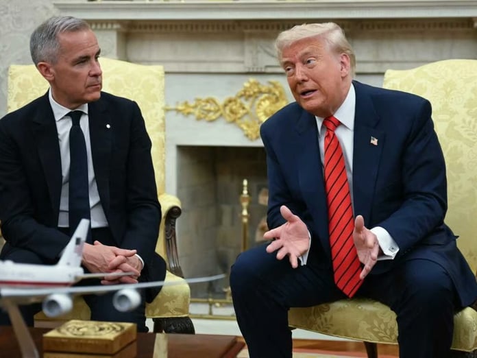 Trump yeni ABD-Kanada köprüsünün açılışını engellemekle tehdit etti 