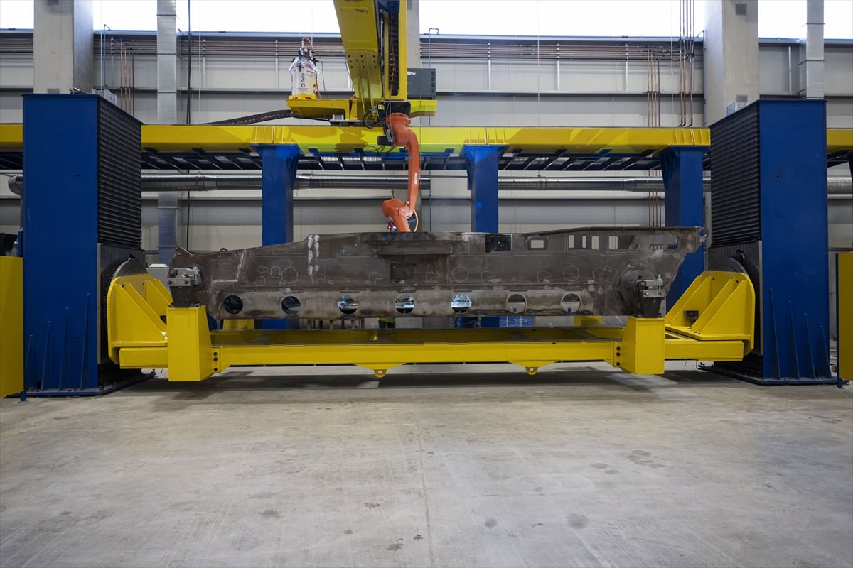 BMC Savunma ve BMC Power'ın üretim hattı