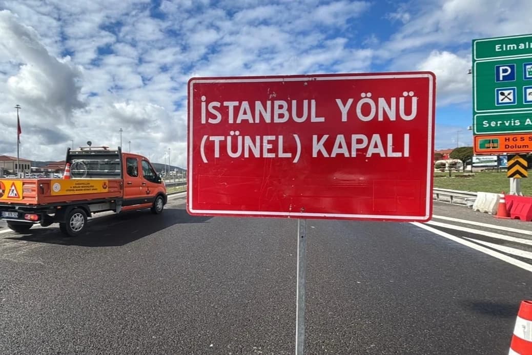 Anadolu Otoyolu İstanbul istikameti trafiğe kapatılıyor