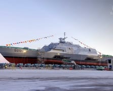 ABD tersanesi Suudi Arabistan için HMS Saud'u denize indirdi