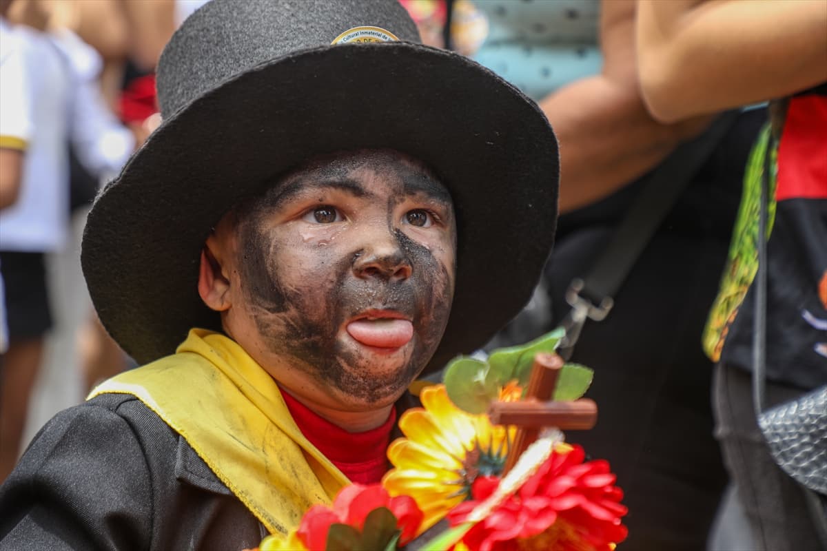 Venezuela'nın geleneksel festivalinden renkli görüntüler