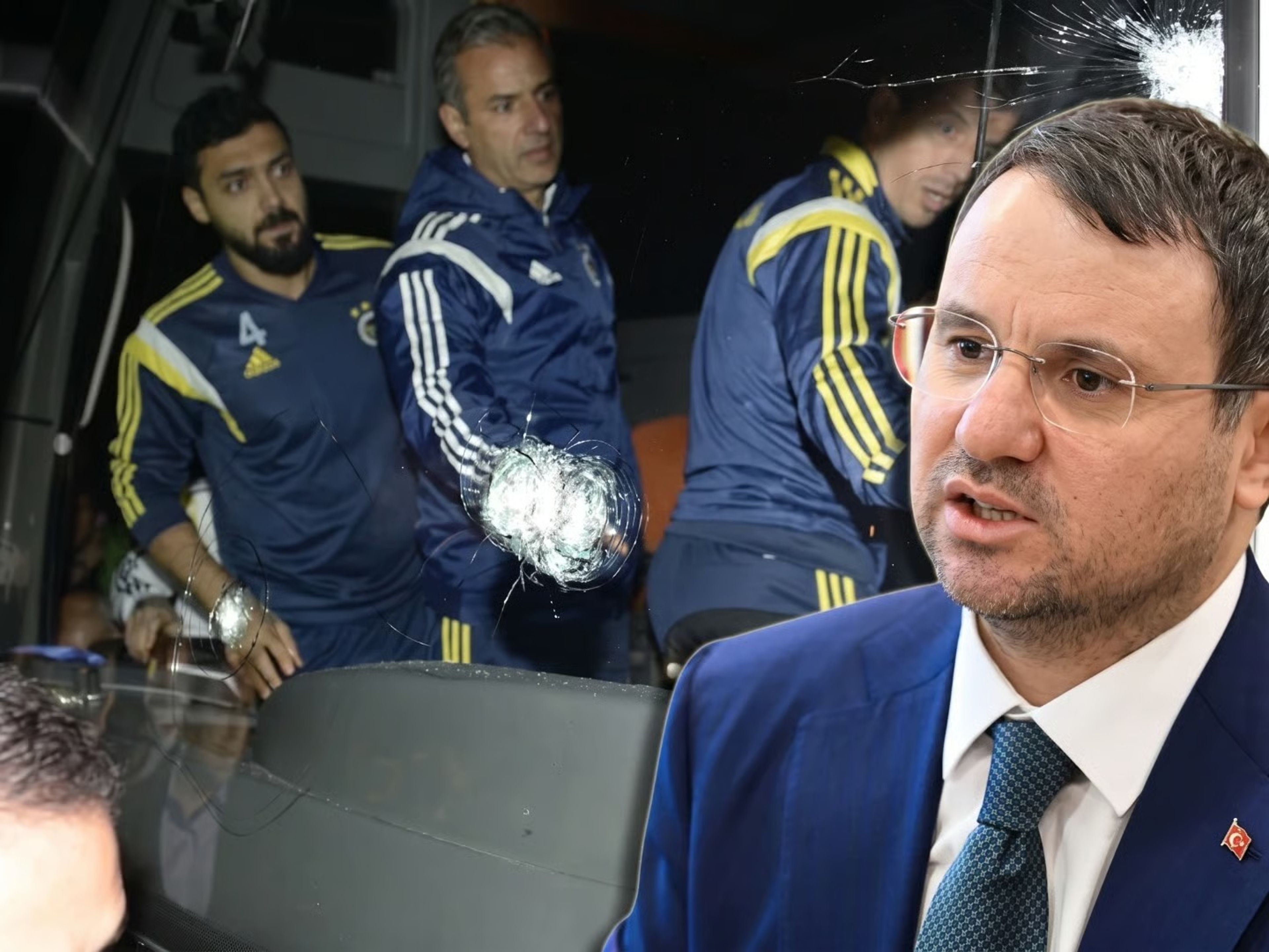 Bakan Gürlek'ten Fenerbahçe kafilesine saldırıyla ilgili talimat 