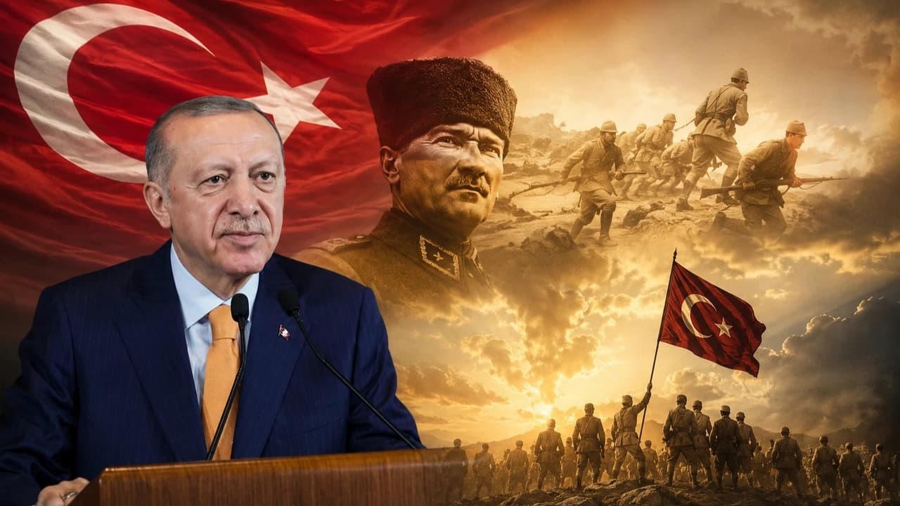 Cumhurbaşkanı Erdoğan'dan 30 Ağustos Zafer Bayramı mesajı: "Türkiye Yüzyılı'nı inşa edeceğiz"