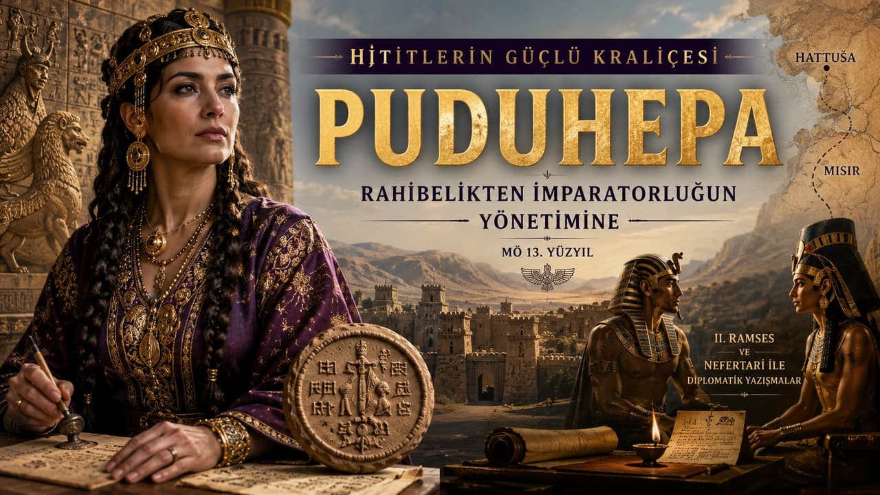 Hititlerin güçlü kraliçesi Puduhepa: Rahibelikten imparatorluğun yönetimine