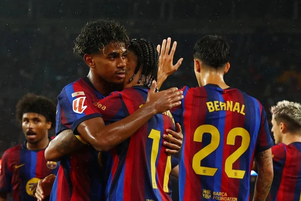 La Liga'da 6'da 6 yapıp 28 gol atan ilk takım Barcelona