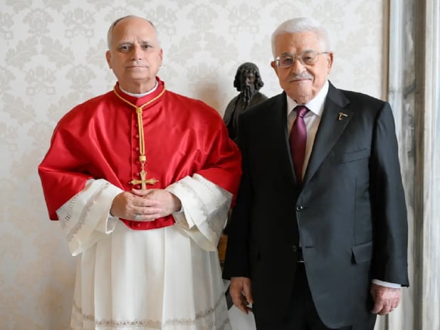 Mahmud Abbas ile Papa Leo'dan önemli görüşme