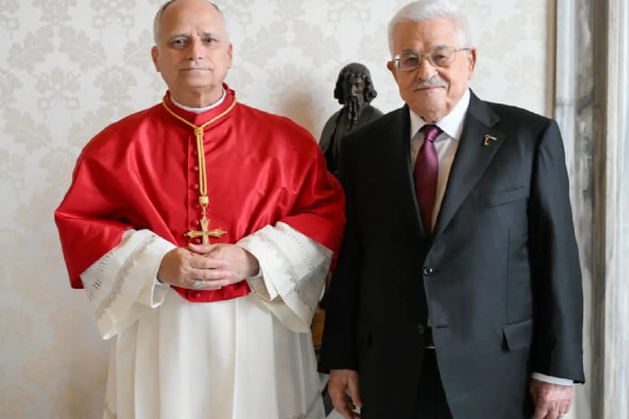 Mahmud Abbas ile Papa Leo'dan önemli görüşme