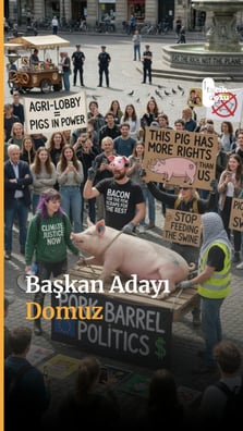 ABD Başkan Adayı Domuz