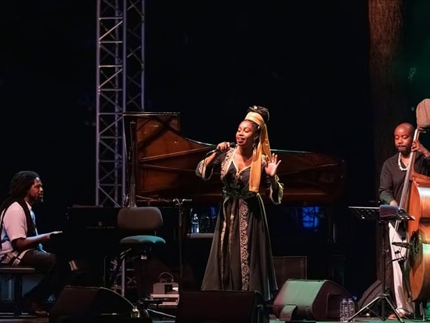  Jazzmeia Horn İstanbul Caz Festivali'nde yer aldı