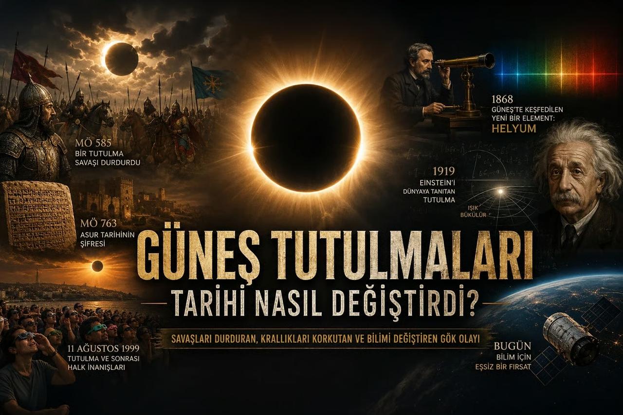 Güneş tutulmaları tarihi nasıl değiştirdi?
 