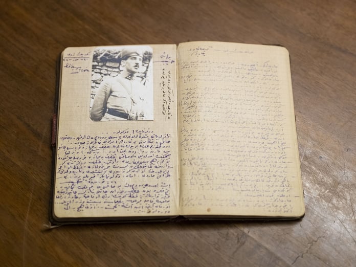 Teşkilat-ı Mahsusa mensubunun günlüğü atık kağıtların arasında çıktı