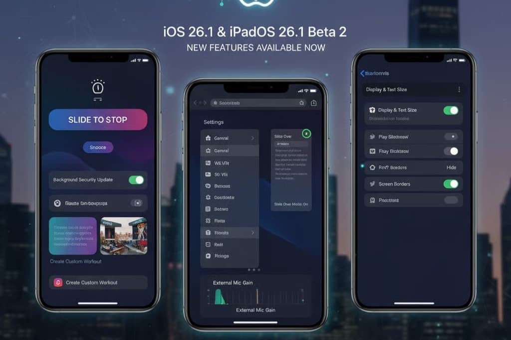İos, 26.1'in ikinci beta sürümünü yayınladı