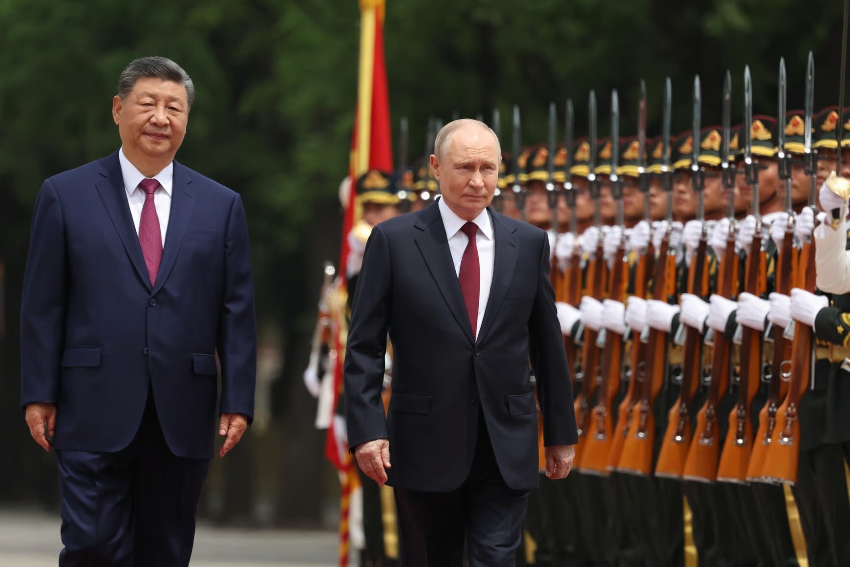 China Covertly Trained Russian Forces