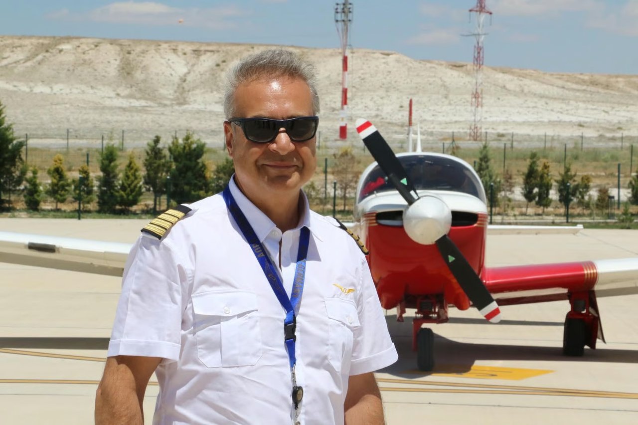 Pilotun çocukluk hayali yarıda kaldı