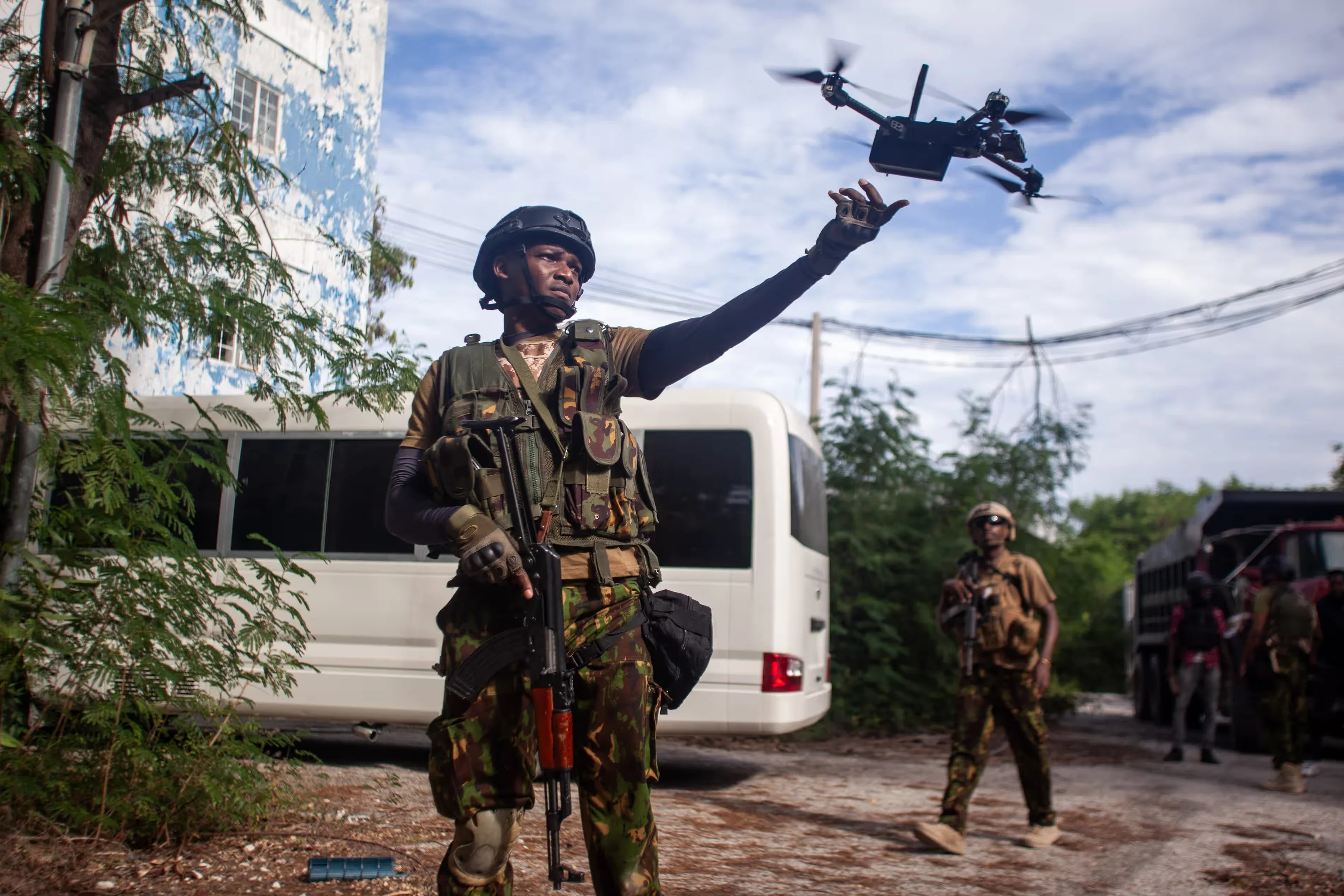 Drone Strikes Shift Power in Haiti's Gang-Plagued Capital