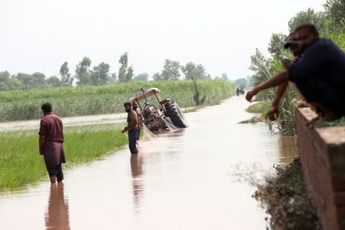 Pakistan’da muson felaketi Pencap’ta 300 bin kişi tahliye edildi