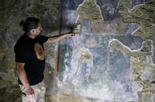 Syedra Antik Kenti'nde dünyadaki üçüncü Aziz Pavlus freski keşfedildi