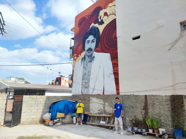 Adanalı grafiti sanatçılarından Ferdi Tayfur ve Müslüm Gürses'e vefa