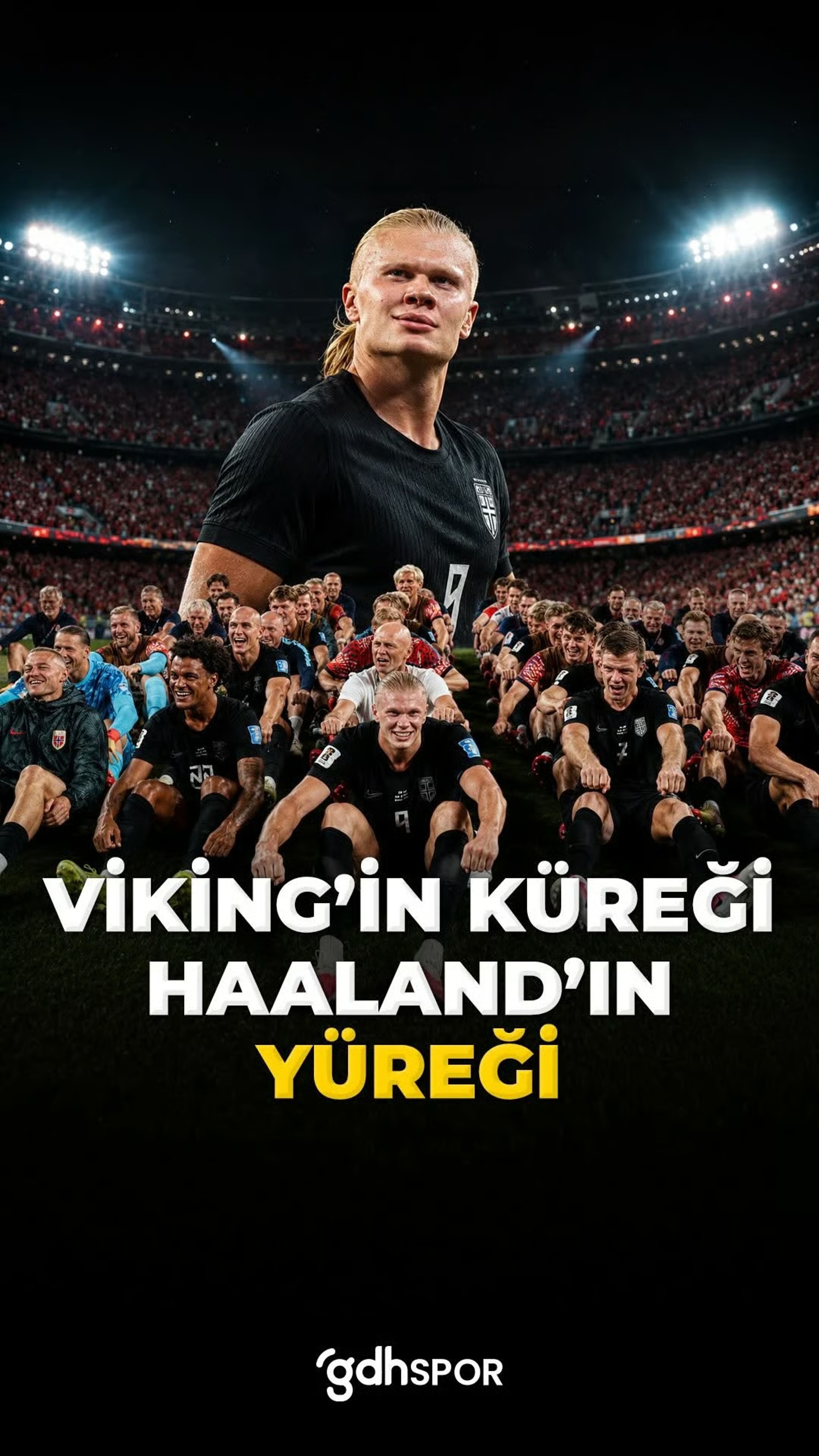 Viking’in küreği Haaland’ın yüreği: Mütevazı süperstar