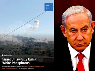 Rights Group Says Israel Used White Phosphorus in Lebanon