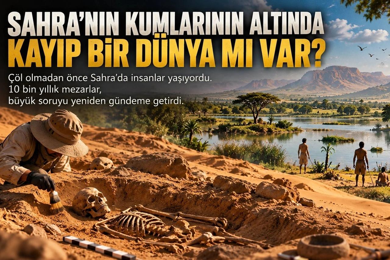 Sahra'nın kumları altında kayıp bir dünya mı var?