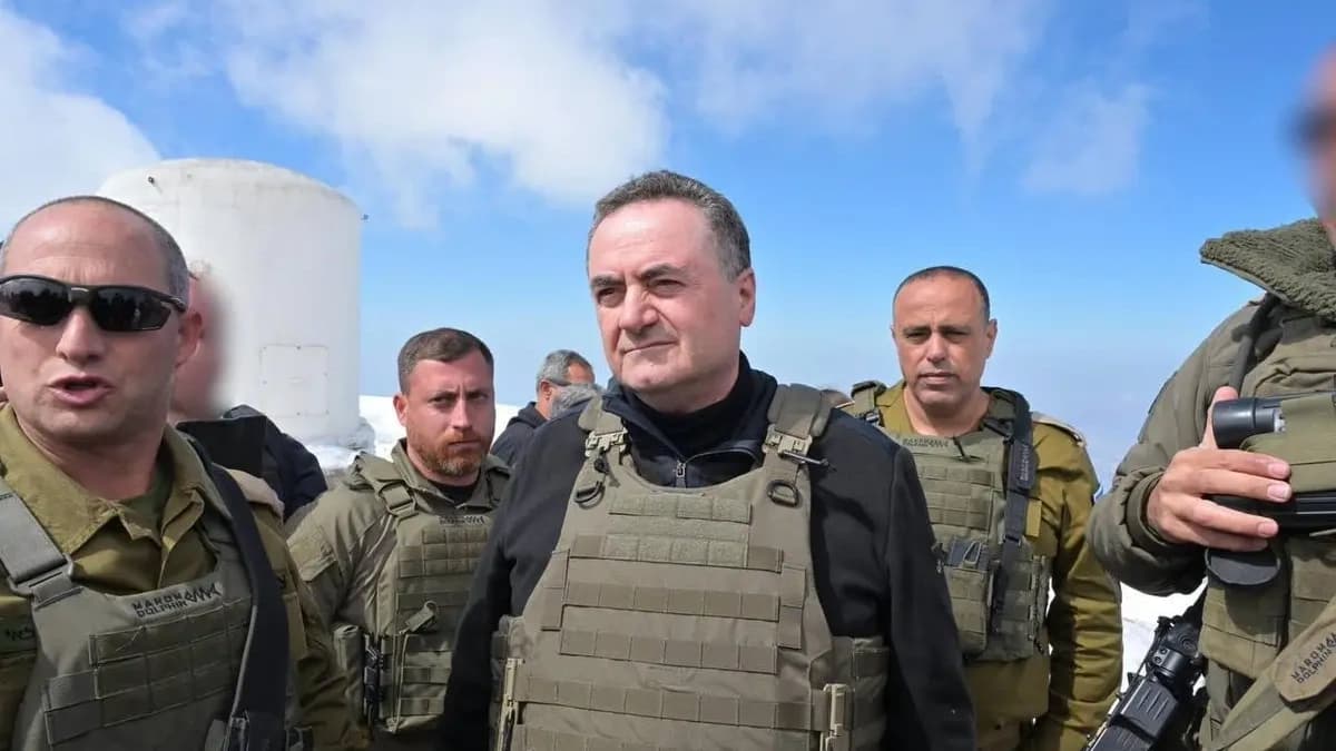 Katz'dan Türkiye ve Suriye'ye çelik yelekli tehdit