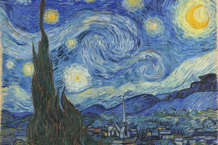 Van Gogh'un fırçasından fiziksel gerçeklik
