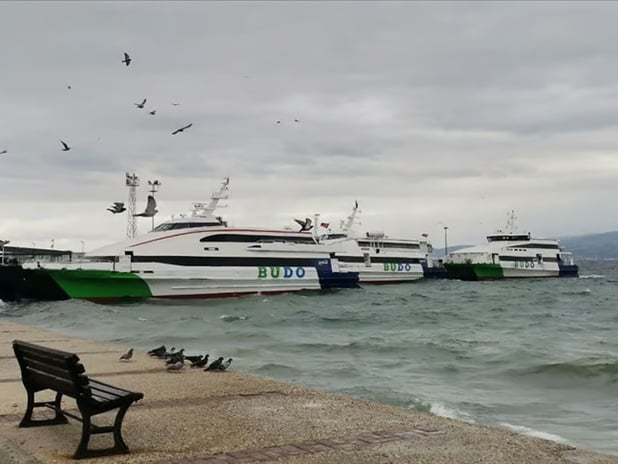 BUDO seferleri iptal: Marmara ve Karadeniz’de fırtına uyarısı