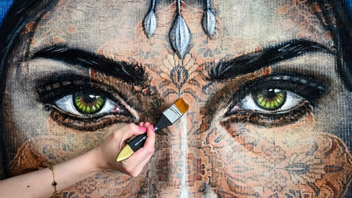 Bilgisayar mühendisi halıları portreleriyle sanat eserine dönüştürüyor