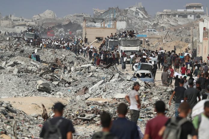 Trump'tan Gazze açıklaması: "Zorla yerinden etme olmayacak"