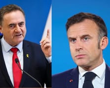 Katz'dan Macron'a yanıt: Filistin Devleti tanıma kağıdı tarihin çöp sepetine atılacak