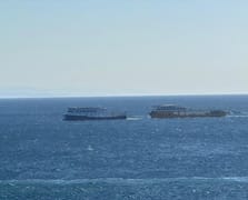 200 yolcunun bulunduğun feribotta yangın çıktı