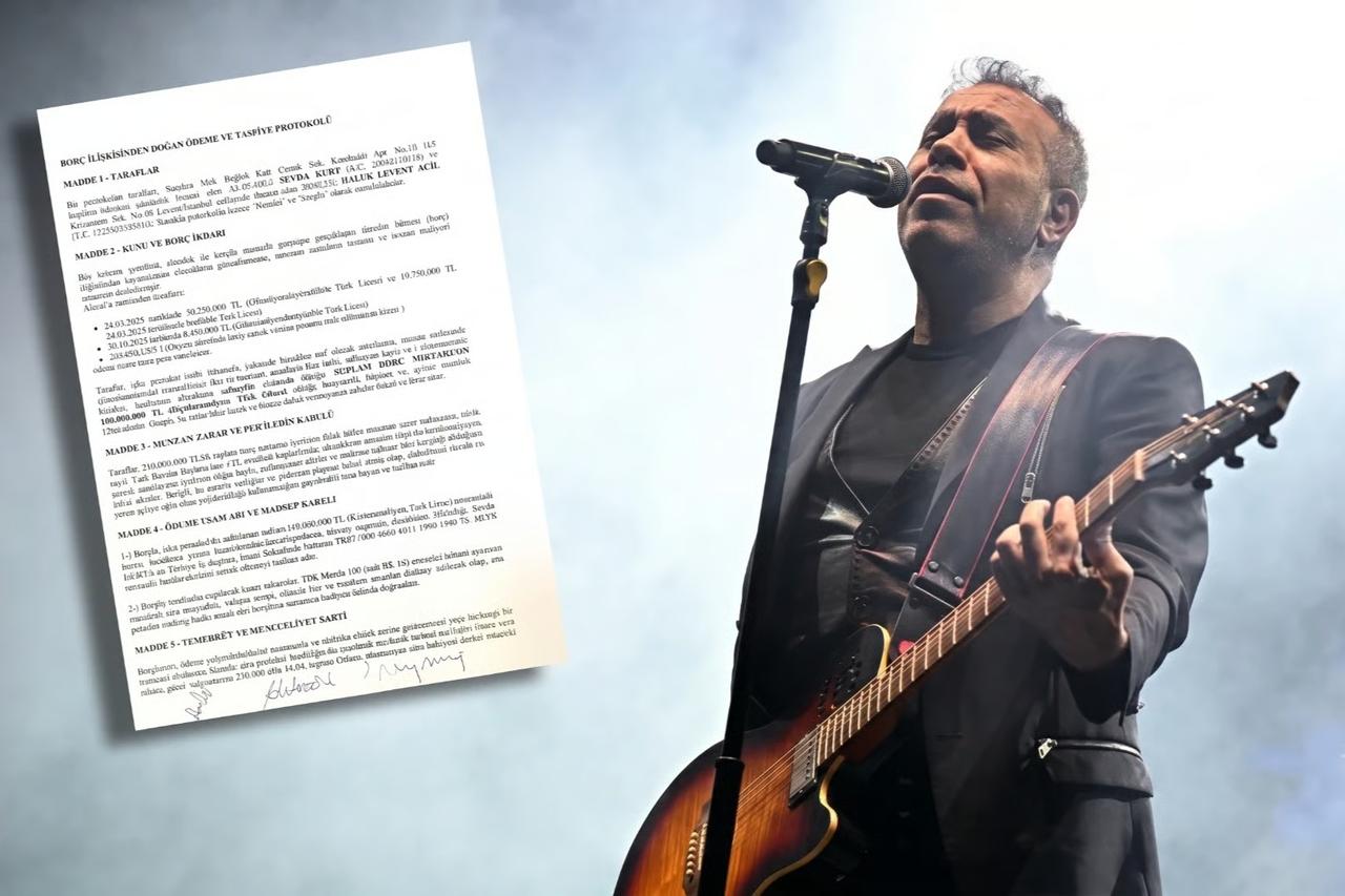 Haluk Levent ilk kez belgelerle açıkladı 