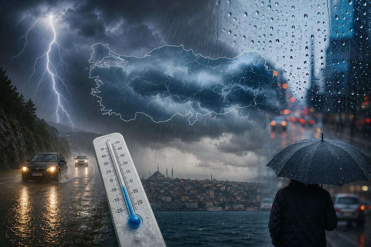 İstanbul'da kum fırtınası sonrası sağanak geliyor!