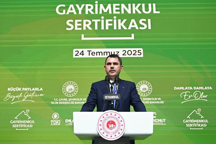 Bakan Kurum'dan yeni konut projesi müjdesi: Damlaya damlaya ev olur