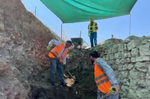 Satala Antik Kenti'ndeki mezarlardan 16 insan iskeleti çıkarıldı